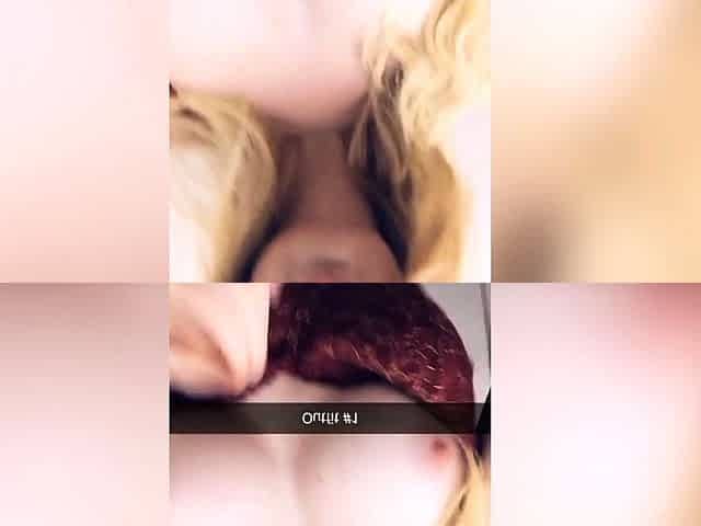 Beautiful blonde nanny and big boobed blonde MILF get pumped