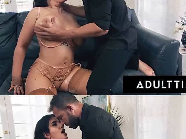Arabic Milf In Stockings Getting Fucked And Takes A Facial