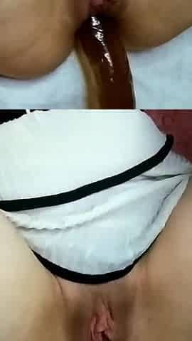 Double Penetration! Anal and Pussy Rip