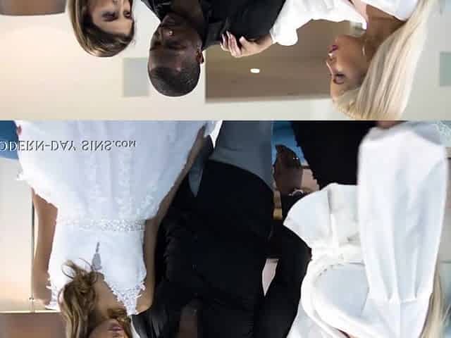 Bridgette B Joins Bride-To-Be For An INTERRACIAL three-WAY