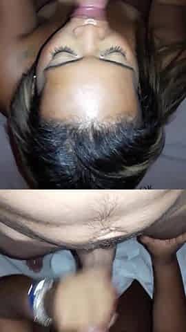 Married woman sucking youthful dude's large shlong in secret