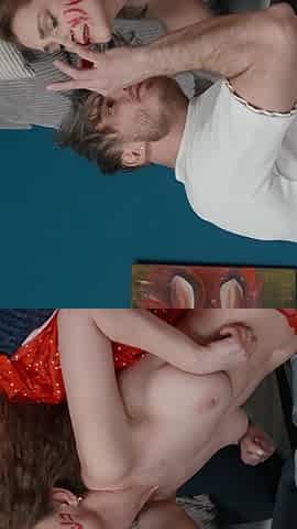 Busty Teen Gets Extreme Deep Face Fucked