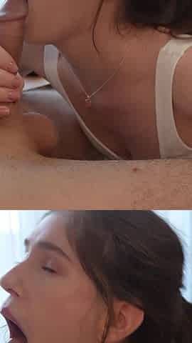 You Can Give a Blowjob in Between Cleaning