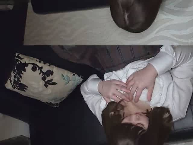 Ask Big Boobs Friend To Play Cosplay Uniform