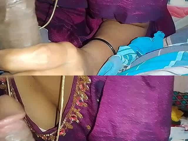 Delhi Nurse Puts Her Husband's Penis in Her Mouth and Pleasures Him