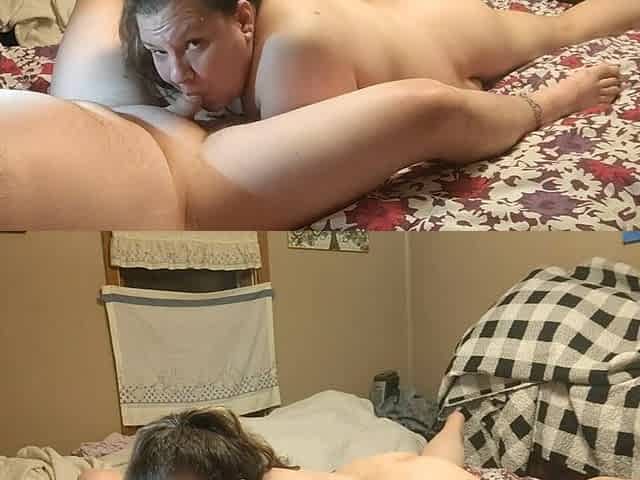 Real amateur chubby couple lets you sit in the corner and watch them make love