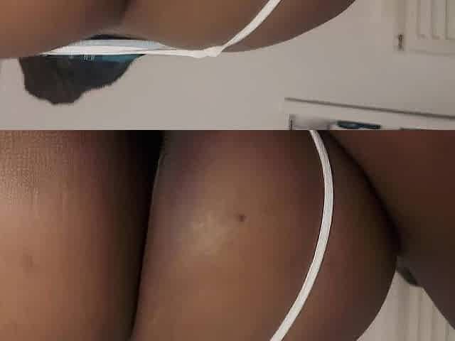 Large ebony booty college cutie rides my BBC and swallows the cum.