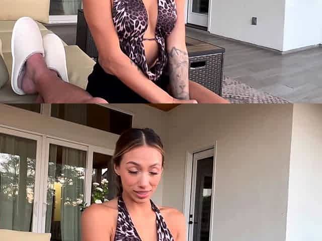 Victoria Lit MILF Came Home Early And Fucks Her StepSon