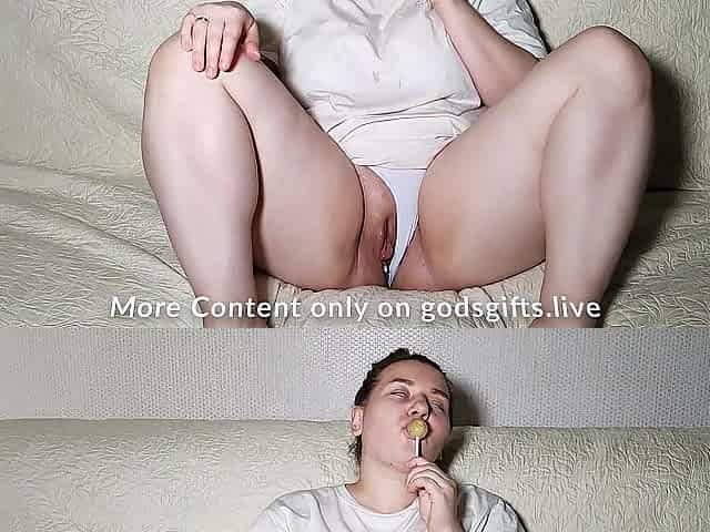 I put a sweetmeat in her vagina and look what happened
