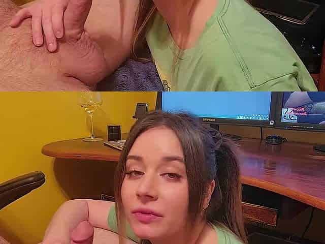 Jane Gives U Blow job Instructions