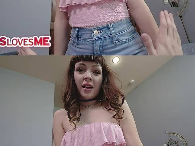 SisLovesMe - Perky Small Tits Stepsister Sucks Off Her Stepbro