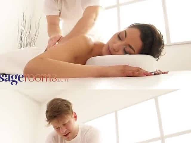 Scarlett Bcn, Scarlet Rebel And Rebel Scarlet In Oily Massage For Spanish Babe