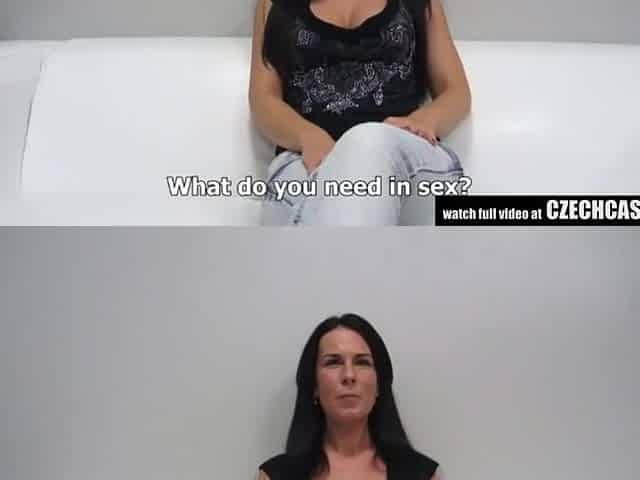 Czech Stepmom Auditioning For