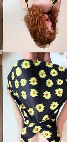 Great Big Boobs On Masturbating Redhead