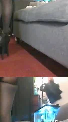Pantyhose Panty Tease Heels Walking