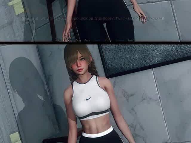 Hawt gal masturbates my rod with her legs and makes me cum - Anime Games P1