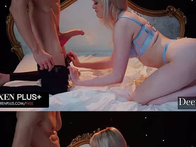 Beautiful Blonde Amber Moore Has Intense Orgasms In Sensual Passionate Sex