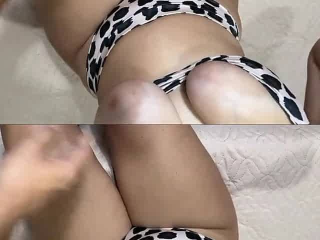 Hot breasty babe in step fantasy porn
