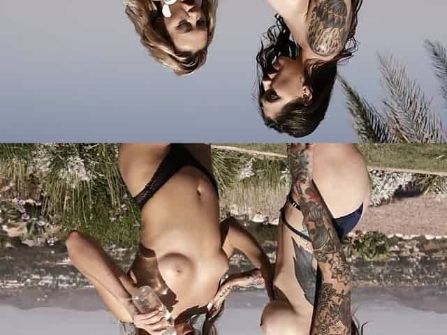 Rocky Emerson and Adira Allure in steamy lesbian action