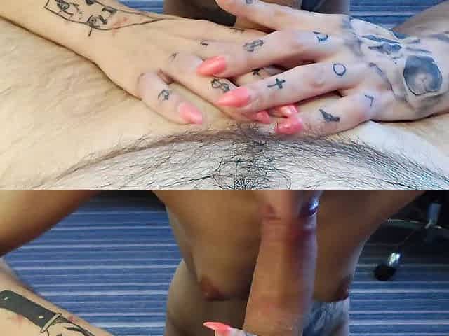 Tattooed Golden-haired Mature Woman mother I'd like to fuck Deepthroat Oral