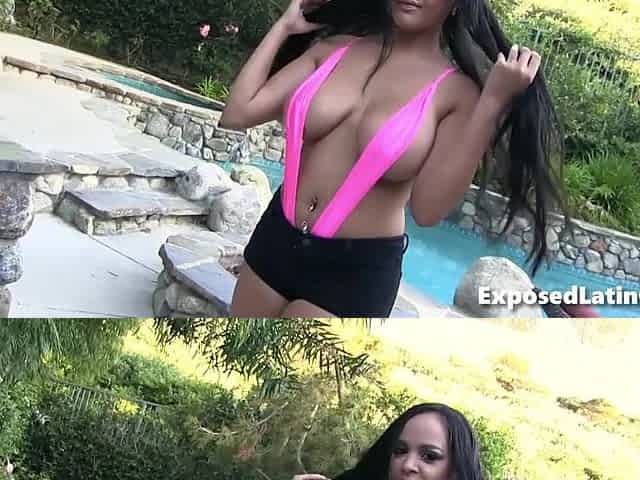Kimberly with large breast and butts Titfuck Madness