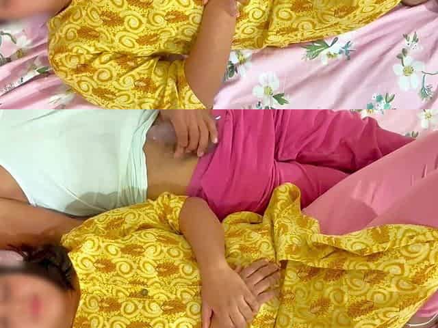 Hot cutest Stepsister fucked by her stepbrother when she was resting in home alone, stepbrother fucks hot stepsister Hindi