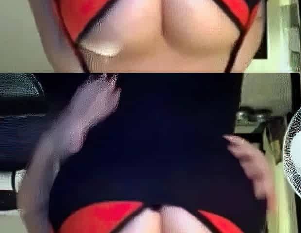 Leanne Crow's Big Natural British Tits on Webcam