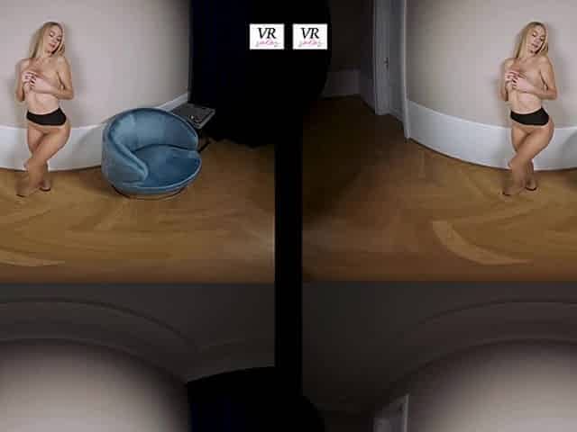 Masturbation In Seamless Pantyhose; Amateur Blonde Solo Tease And Masturbation