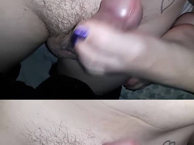 Femboy Footjob with Spunk Fountain, 7 Day Load! (Feet: BunnyBoiLewd)