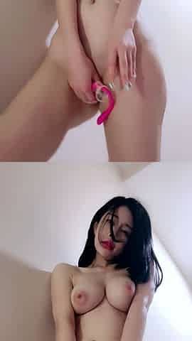 Curly Blonde Teen Records Solo Dildo Masturbation More at