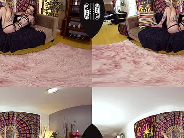 Deep Throat Toy Queen - Tattooed Solo Model Toying