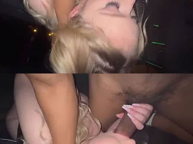 breasty Canadian gets shoved in backseat pt 1