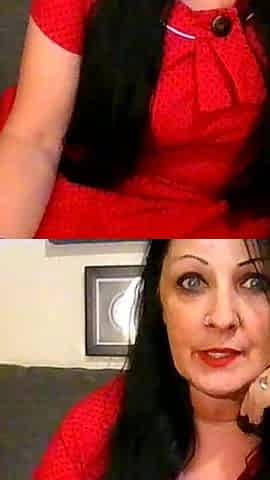 Sexy MILF Yawning