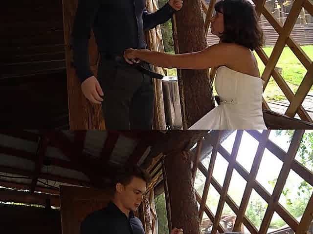 Lover Jizz flow Inside Bride at Wedding