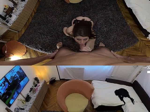 Curvy Lady Lyne with Huge Natural Tits Fucked