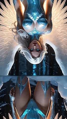 Nude Frostwing Lume Ice Aura