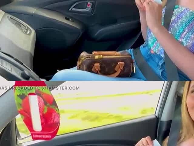 The Stepmother Had Sex In The Car With Her Stepsons Classmate