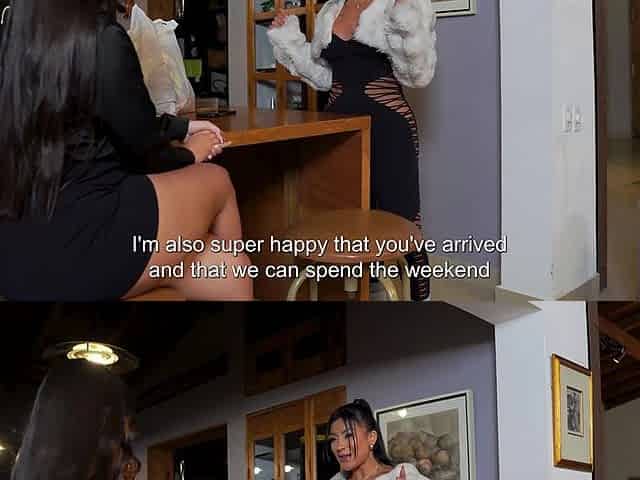 Mariana Martix Provokes Her Friend Daniela Andrea and Together They Let Themselves Be Carried Away by Desire Licking Each Other
