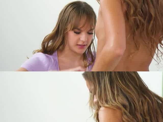 Girlsway - Naughty Aila Donovan Seduces Tests Her Stepdaugher's GF with Hot 69 Lesbian Session