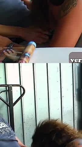 German MILF Stepsister Catches Stepbrother Jerking off
