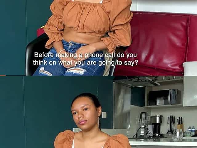 I helped this LATINA forget every rule