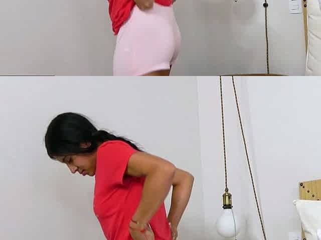 Latina teen GF deepthroat blowjob in POV