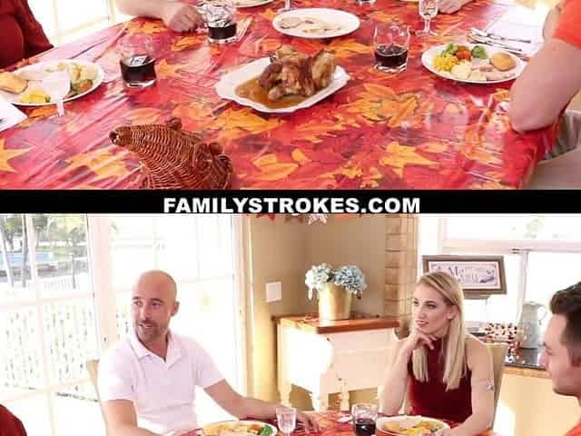 Lascivious Girlfriend Screwed My Daddy On Thanksgiving