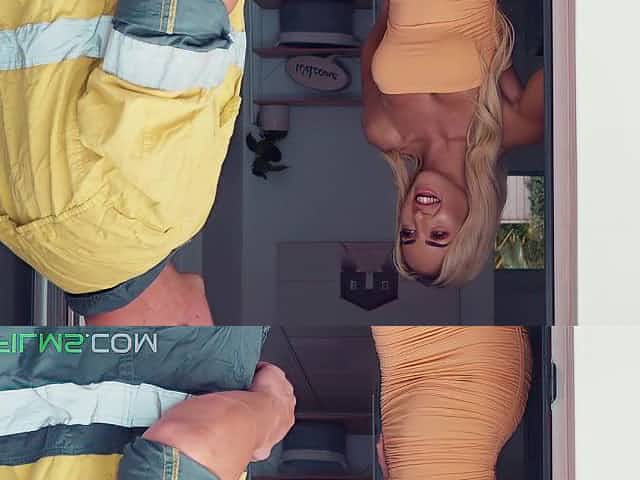 CHEATING HOUSEWIFE SCREWS THE ELECTRICIAN