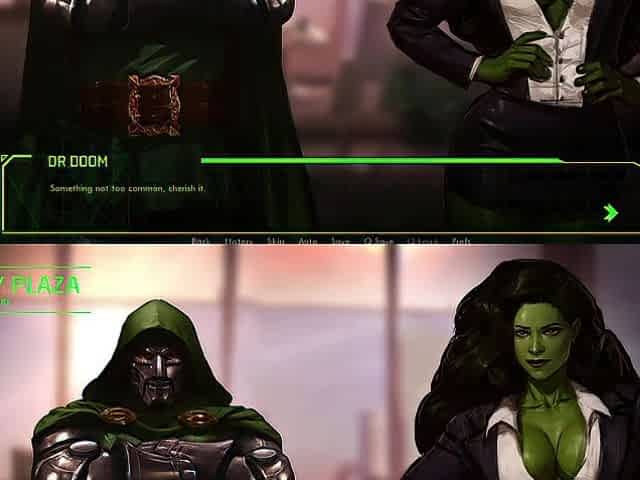 My Lawyer Got Fat Green Tits And Ass - All She-Hulk Scenes - Behind The Doom