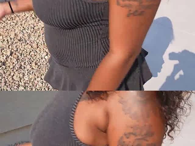 Big Booty Neighbor Seduces Married Man And Fucks Him While His Wife Is A Few Doors Down