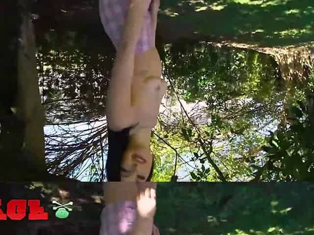 Slutty Brunette Daisy White Gets Boned By A BBC By The Pool