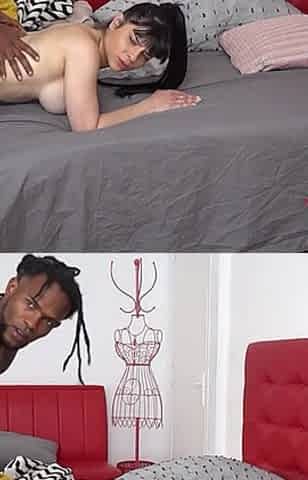 Innocent Little Neighbor Loves Huge Black Cuban Cocks. Nadja Lapiedar Arrives at Fakings Black Fix
