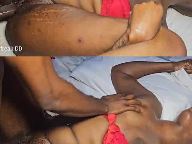 Lagos stripper likes to lick cum