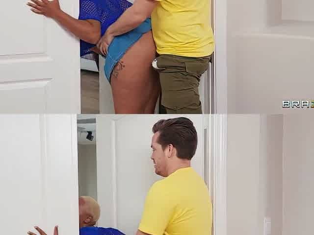 / - Thick Ass Daphne, Kelsey Kane, Kyle Mason Mr. Cum-a-lot Gets A Double Slut Sandwich